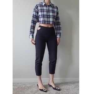 Bershka Cut Out Capri Pants Size S